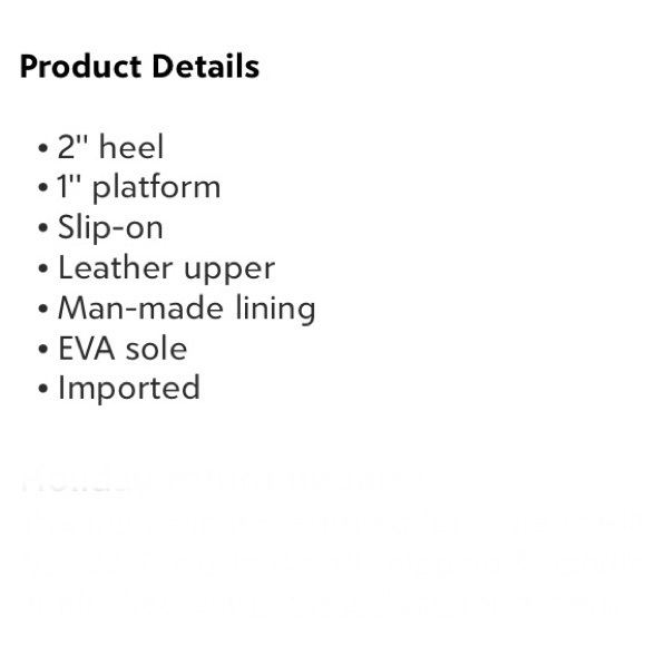 NWT Dr. Scholl’s Black Classy Leather Mule’s Women’s Size 7 Medium - Picture 7 of 7